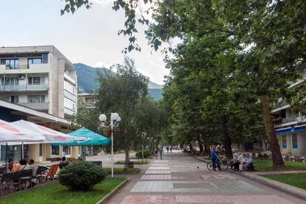 Centro da cidade de Vratsa, Bulgária — Fotografia de Stock