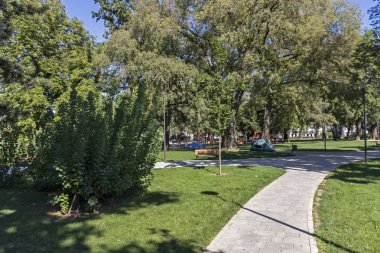 Sırbistan 'ın Belgrad kentinde park