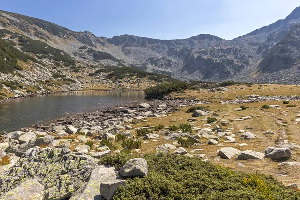 Lansekap dengan danau katak, Pirin Mountain, Bulgaria — Stok Foto