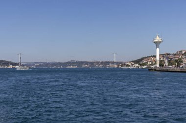 İstanbul Boğazı 'ndan inanılmaz bir manzara.