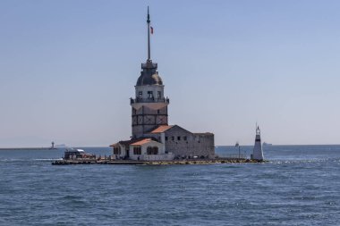 İstanbul 'dan İstanbul' a ve Bakire Kulesi 'ne Panorama