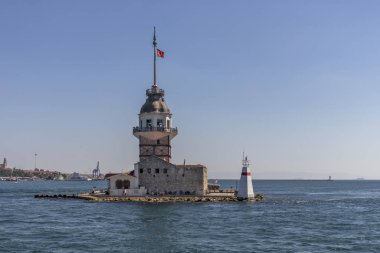 İstanbul 'dan İstanbul' a ve Bakire Kulesi 'ne Panorama