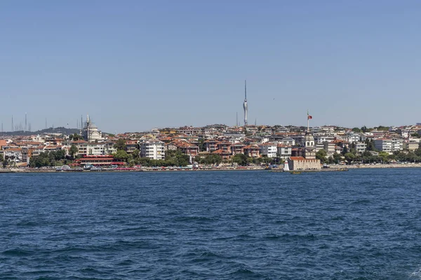 Csodálatos panoráma innen: Bosporus ide: Isztambul — Stock Fotó