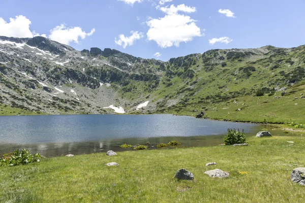 A halastavak (Ribni Ezera) Rila hegyen, Bulgáriában — Stock Fotó