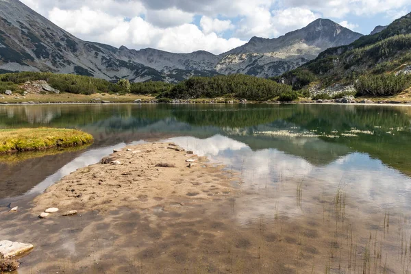 Autumn Landscape Muratovo Hvoynato Lake Pirin Mountain Bulgaria — Stock Photo, Image