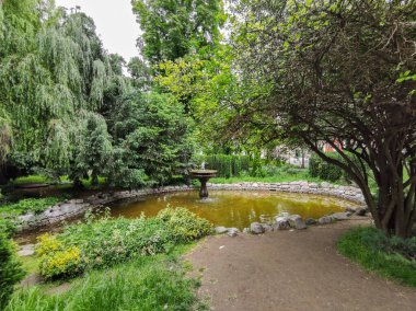 Bulgaristan 'ın Filibe kentindeki Çar Simeon Bahçesi Panoraması