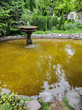 Bulgaristan 'ın Filibe kentindeki Çar Simeon Bahçesi Panoraması