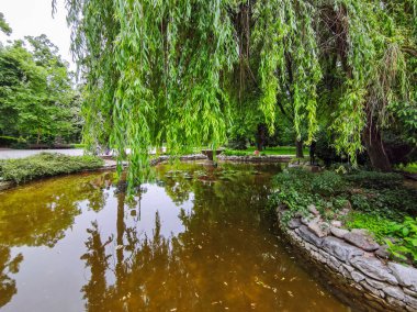 Bulgaristan 'ın Filibe kentindeki Çar Simeon Bahçesi Panoraması