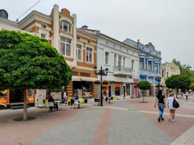 PLOVDIV, BULGARIA - 19 Mayıs 2020: Bulgaristan 'ın Filibe kentinde Knyaz Alexander I.