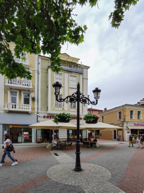 PLOVDIV, BULGARIA - 19 Mayıs 2020: Bulgaristan 'ın Filibe kentinde Knyaz Alexander I.