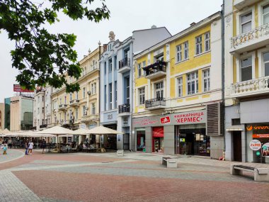 PLOVDIV, BULGARIA - 19 Mayıs 2020: Bulgaristan 'ın Filibe kentinde Knyaz Alexander I.