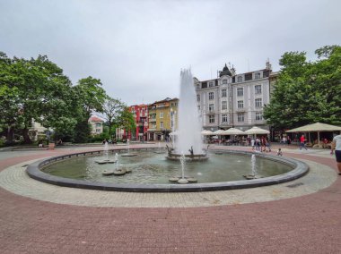 PLOVDIV, BULGARIA - 19 Mayıs 2020: Bulgaristan 'ın Filibe kentinde Knyaz Alexander I.