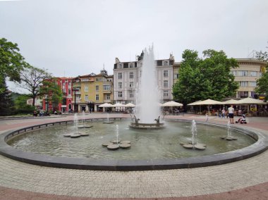 PLOVDIV, BULGARIA - 19 Mayıs 2020: Bulgaristan 'ın Filibe kentinde Knyaz Alexander I.