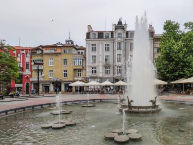 PLOVDIV, BULGARIA - 19 Mayıs 2020: Bulgaristan 'ın Filibe kentinde Knyaz Alexander I.