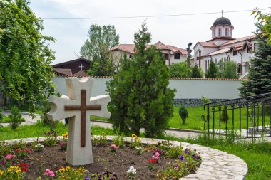 SOFIA, BULGARIA - 24 Mayıs 2014: Ortodoks Saint Mina (Menas) Manastırı, Sofya Şehir Bölgesi, Bulgaristan