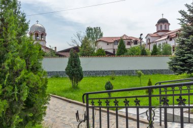 SOFIA, BULGARIA - 24 Mayıs 2014: Ortodoks Saint Mina (Menas) Manastırı, Sofya Şehir Bölgesi, Bulgaristan