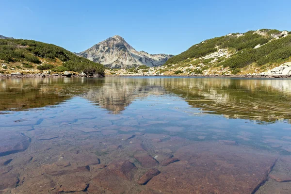 Amazing Landscape Frog Lake Pirin Mountain Bulgaria — Stock Photo, Image