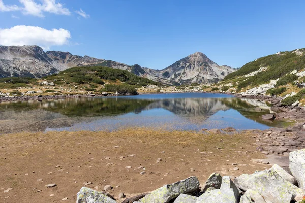 Pemandangan Yang Menakjubkan Dengan Danau Katak Pirin Mountain Bulgaria — Stok Foto