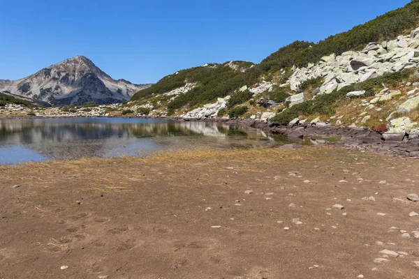 Amazing Landscape Frog Lake Pirin Mountain Bulgaria — Stock Photo, Image