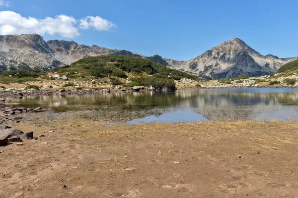 Paesaggio Incredibile Con Lago Rana Pirin Mountain Bulgaria — Foto Stock