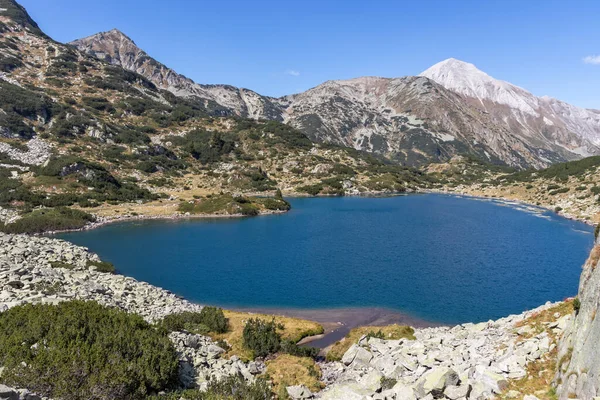 Amazing Panoramica Banderitsa Fish Lake Pirin Mountain Bulgária — Fotografia de Stock