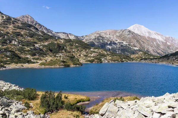 Amazing Panoramica Banderitsa Fish Lake Pirin Mountain Bulgaria — Stock Photo, Image