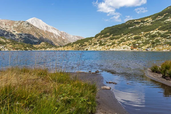 Incredibile Panoramica Del Lago Pesce Banderitsa Pirin Mountain Bulgaria — Foto Stock