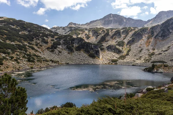 Amazing Panoramica Banderitsa Fish Lake Pirin Mountain Bulgária — Fotografia de Stock