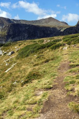 Bulgaristan 'ın Yedi Rila Gölü yakınlarındaki Rila Mountan' ın inanılmaz manzarası
