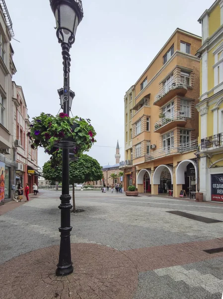 Plovdiv Bulgaria May 2020 Central Pedestrian Street Knyaz Alexander Know — 스톡 사진