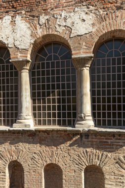 Yunanistan 'ın orta kesimindeki Selanik kentinde bulunan Acheiropoietos antik Bizans Kilisesi