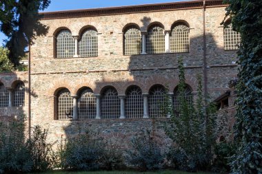 Yunanistan 'ın orta kesimindeki Selanik kentinde bulunan Acheiropoietos antik Bizans Kilisesi