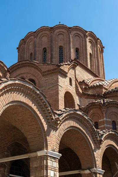 Starobylá Byzantská Církev Proroka Eliáše Soluni Střední Makedonie Řecko — Stock fotografie