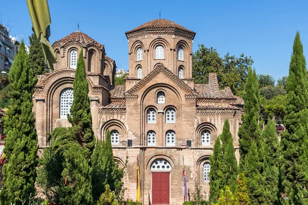 Église Byzantine Antique Panagia Chalkeonin Centre Ville Thessalonique Macédoine Centrale — Photo