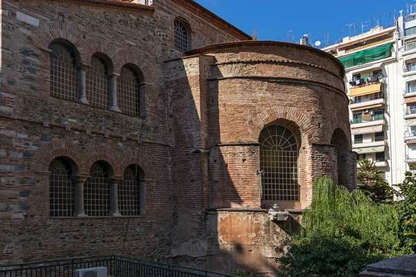 Ancient Byzantine Church Acheiropoietos Center City Thessaloniki Central Macedonia Greece — Stock Photo, Image