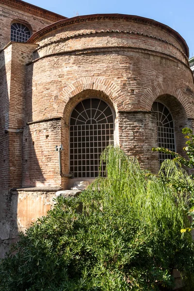 Ancient Byzantine Church Acheiropoietos Center City Thessaloniki Central Macedonia Greece — Stock Photo, Image