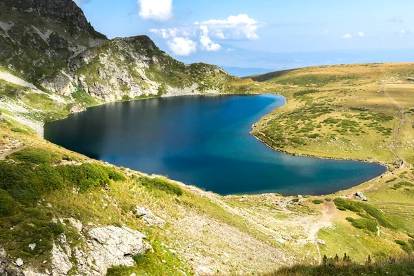 Landscape Kidney Lake Rila Mountain Seven Rila Lakes Bulgaria — Stock Photo, Image