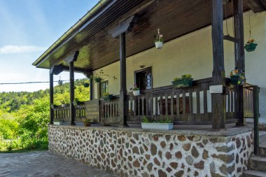 GERMAN, BULGARIA - 11 Mayıs 2014: Ortodoks Alman Manastırı, Sofya Şehir Bölgesi, Rila 'lı Aziz John' a adanmıştır