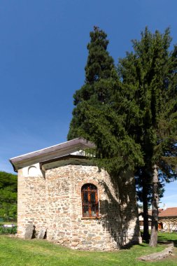 GERMAN, BULGARIA - 11 Mayıs 2014: Ortodoks Alman Manastırı, Sofya Şehir Bölgesi, Rila 'lı Aziz John' a adanmıştır