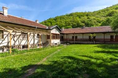 GERMAN, BULGARIA - 11 Mayıs 2014: Ortodoks Alman Manastırı, Sofya Şehir Bölgesi, Rila 'lı Aziz John' a adanmıştır
