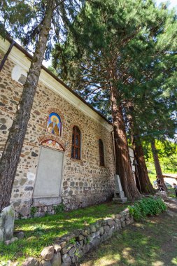 GERMAN, BULGARIA - 11 Mayıs 2014: Ortodoks Alman Manastırı, Sofya Şehir Bölgesi, Rila 'lı Aziz John' a adanmıştır