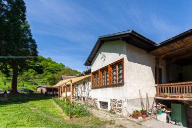 GERMAN, BULGARIA - 11 Mayıs 2014: Ortodoks Alman Manastırı, Sofya Şehir Bölgesi, Rila 'lı Aziz John' a adanmıştır