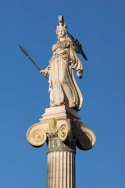 2017 Athena Statue Front Athens Attica Greece — 스톡 사진