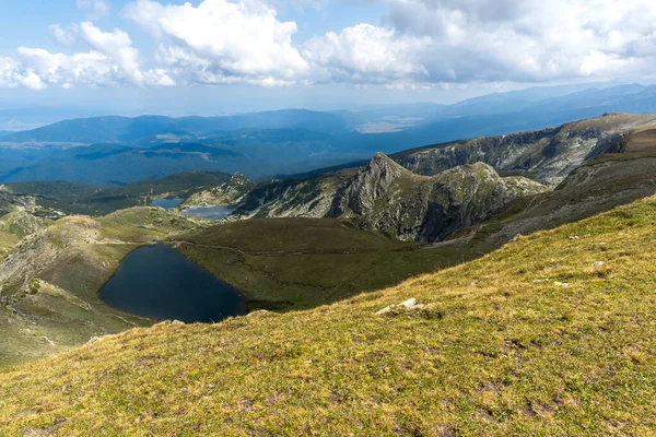 Summer Landscape Rila Mountan Dekat Seven Rila Lakes Bulgaria — Stok Foto