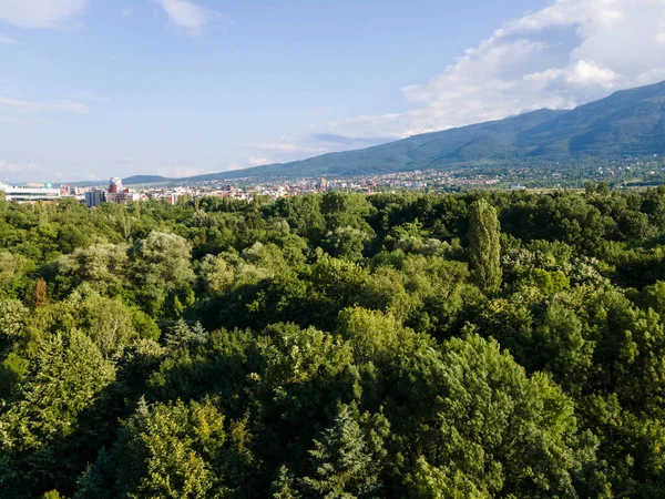 Vista Aérea South Park Ciudad Sofía Bulgaria — Foto de Stock