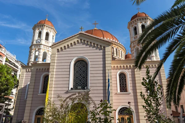 Thessaloniki Grecia Septiembre 2019 San Gregorio Palamas Santa Iglesia Metropolitana —  Fotos de Stock