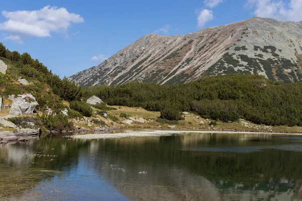 Осенний Пейзаж Озера Муратово Горе Пирин Болгария — стоковое фото