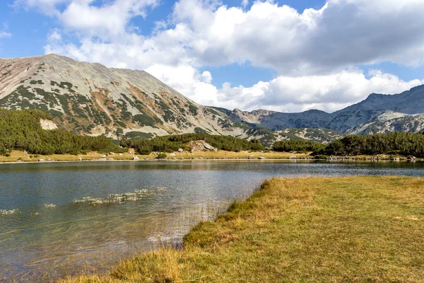 Lanskap Musim Gugur Danau Muratovo Pirin Mountain Bulgaria — Stok Foto