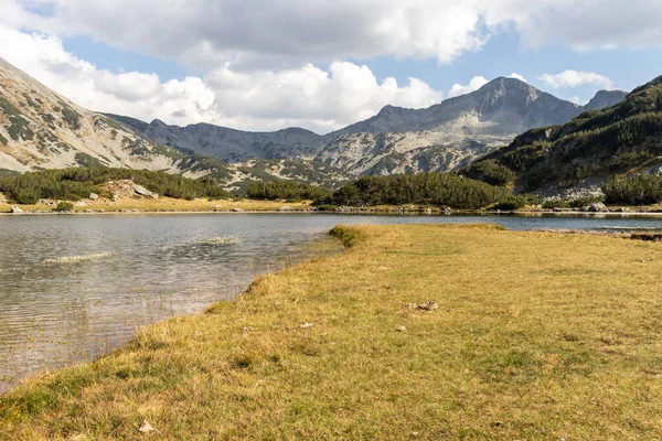 Lanskap Musim Gugur Danau Muratovo Pirin Mountain Bulgaria — Stok Foto