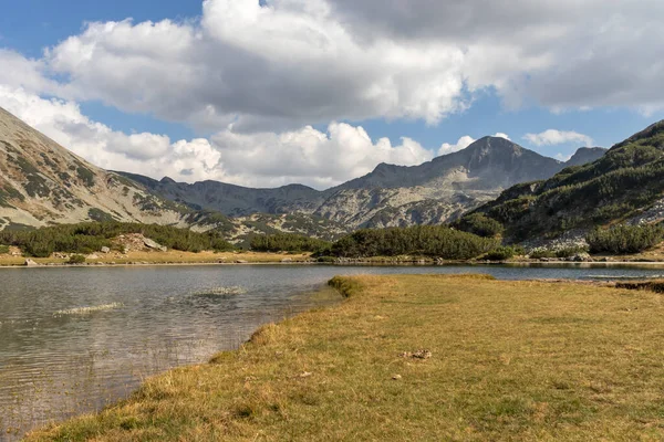 Lanskap Musim Gugur Danau Muratovo Pirin Mountain Bulgaria — Stok Foto